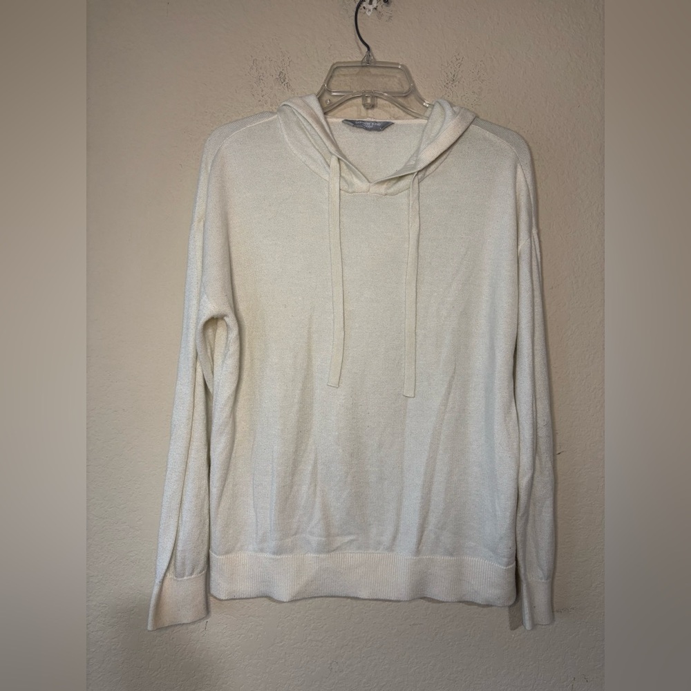 Members Mark‎ Luxury Womens Size S Cream Colored Cashmere Blend Hoodie
